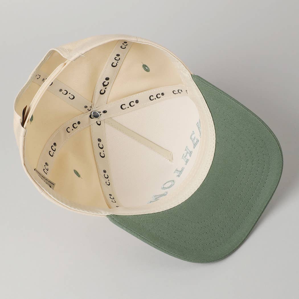 MOTHER Upside Down Embroidery Cap