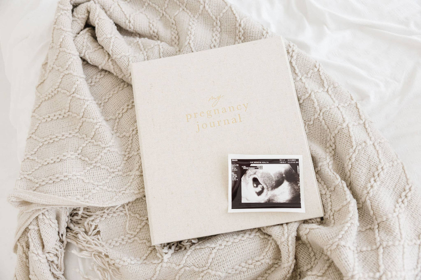Pregnancy Journal - Sand Linen