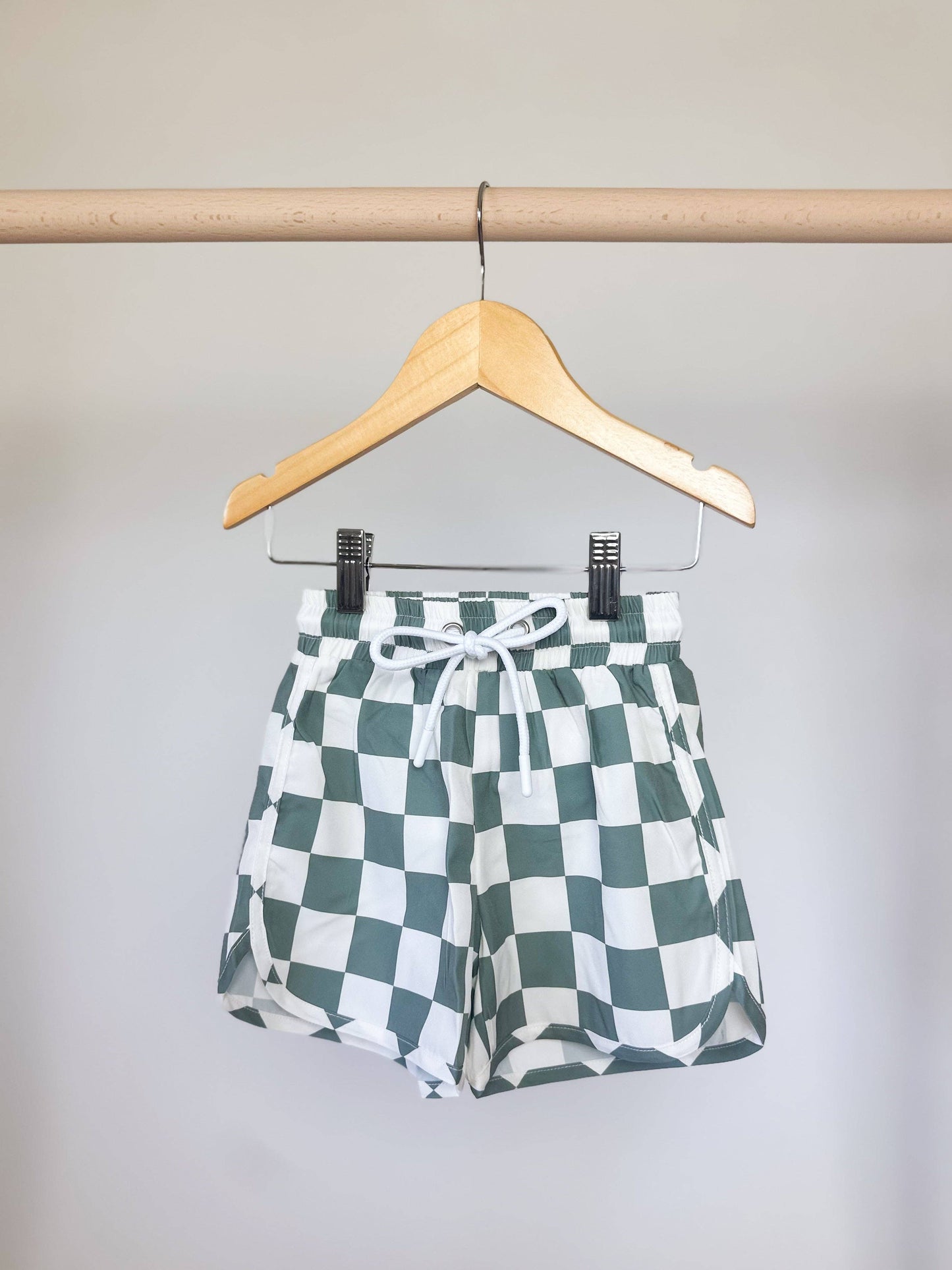 Check Swim Short