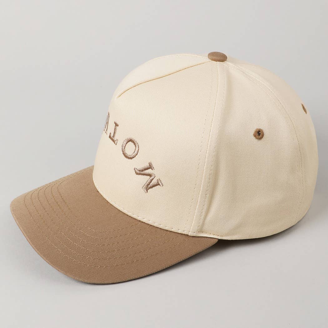MOTHER Upside Down  Embroidery Cap