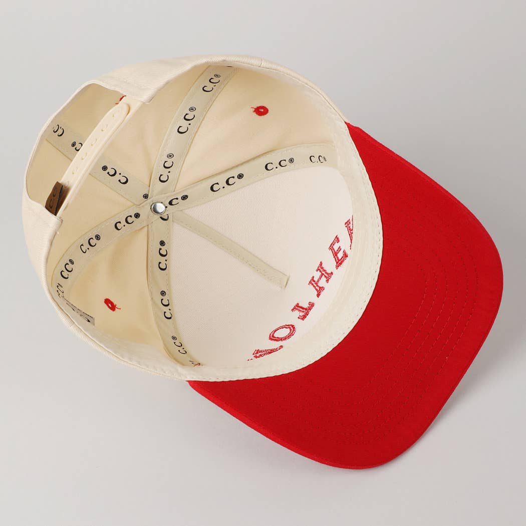 MOTHER Upside Down  Embroidery Cap