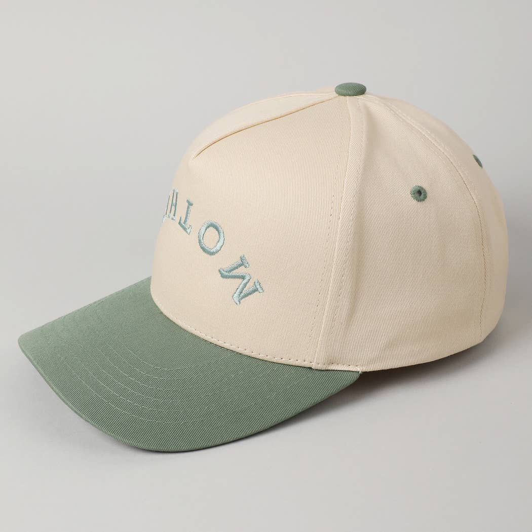 MOTHER Upside Down  Embroidery Cap
