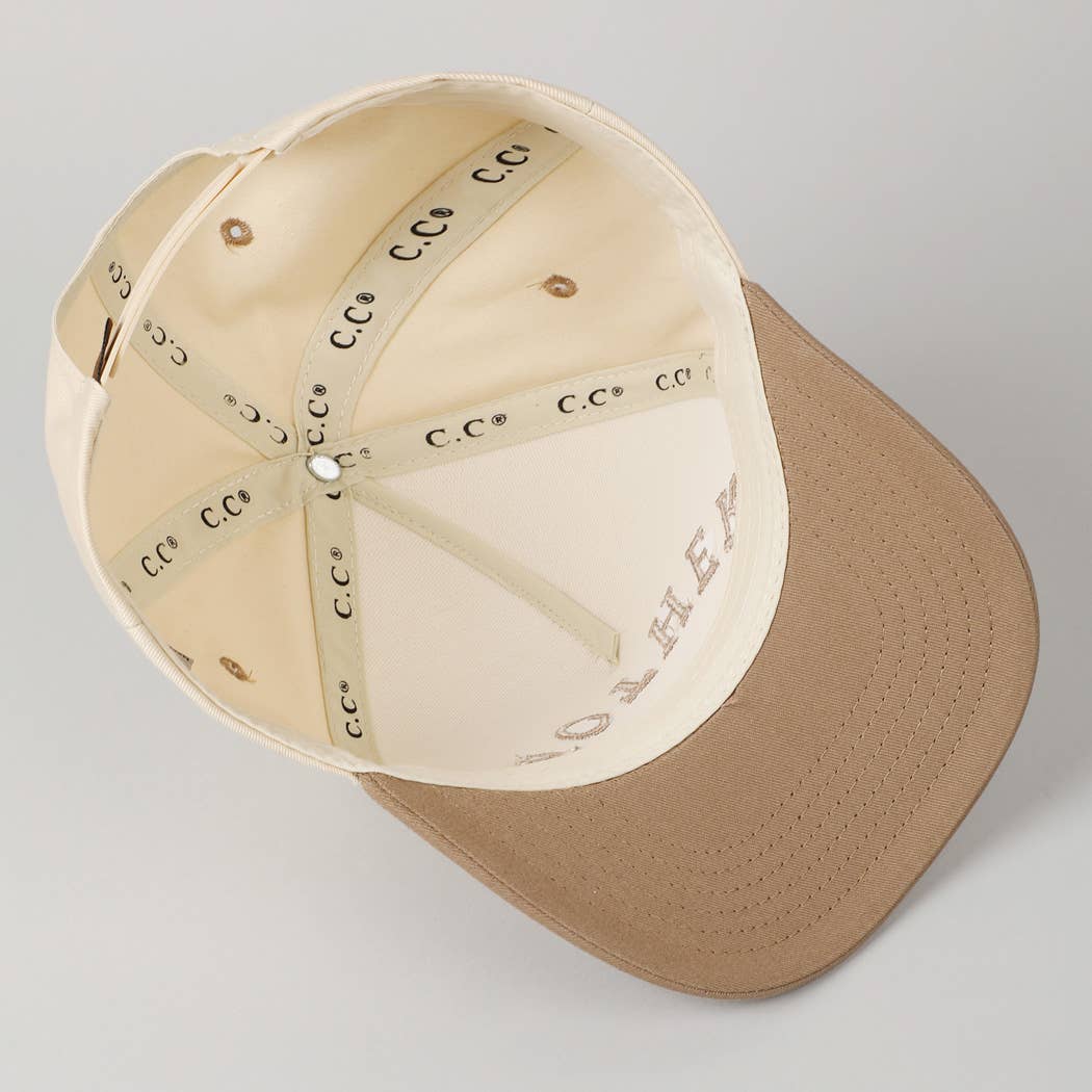 MOTHER Upside Down  Embroidery Cap