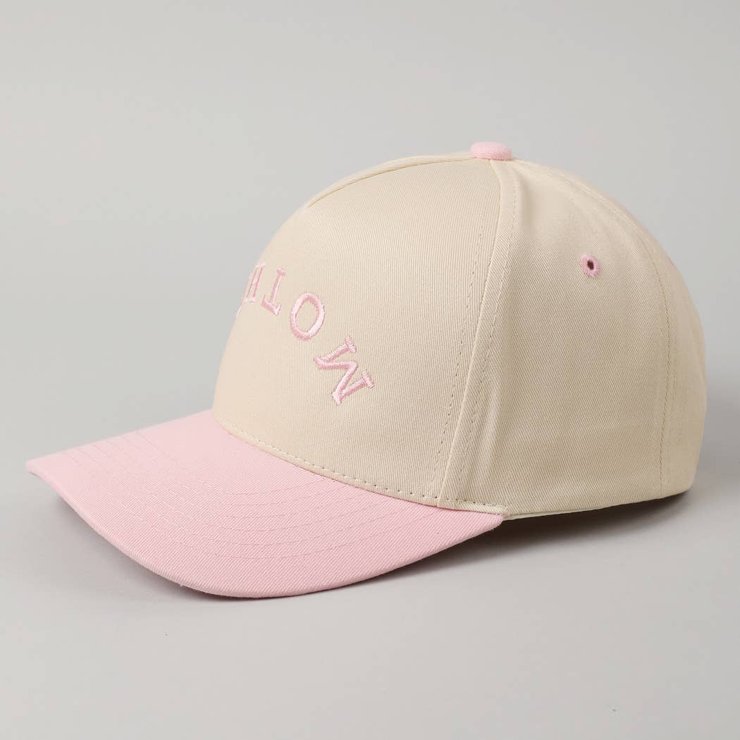 MOTHER Upside Down  Embroidery Cap