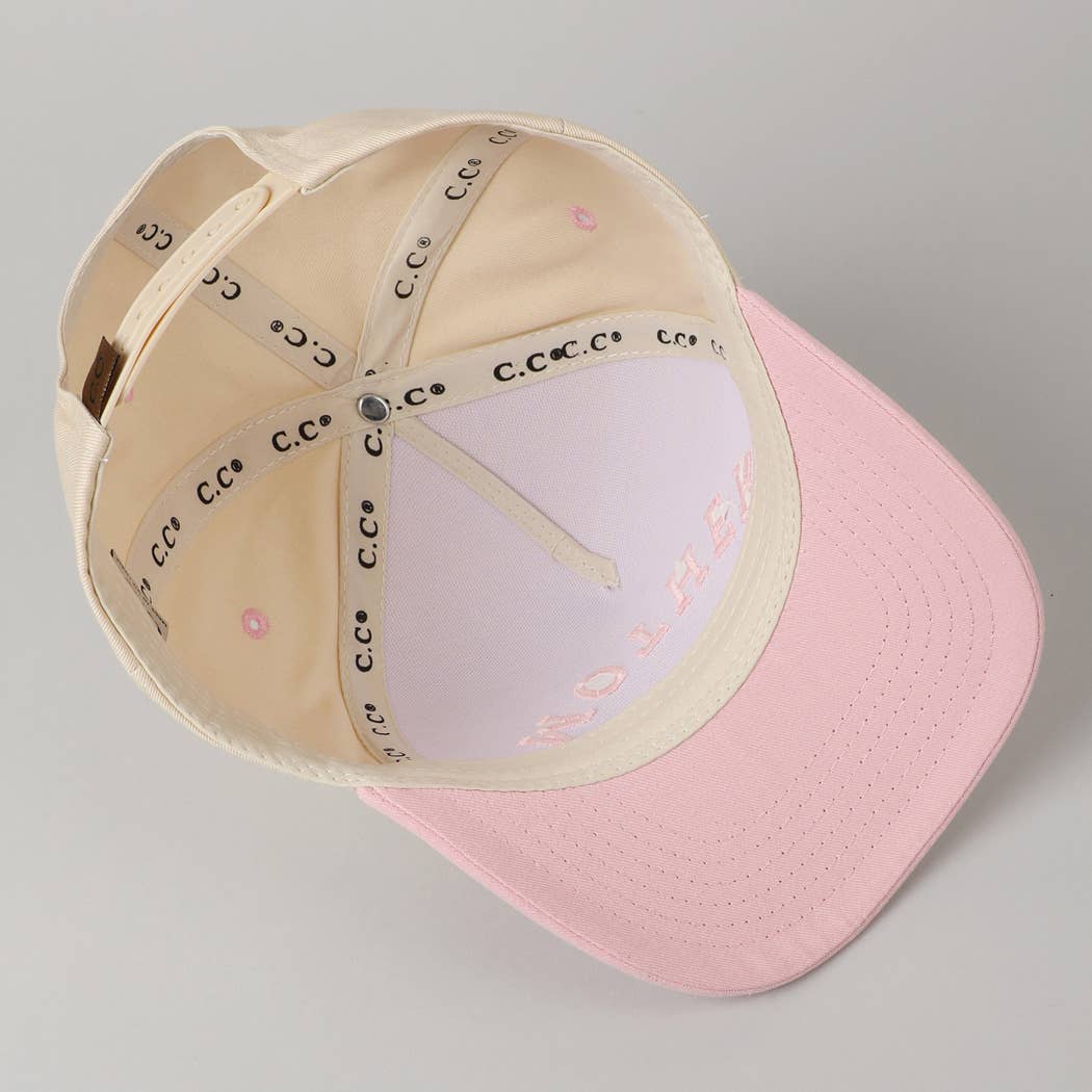 MOTHER Upside Down  Embroidery Cap