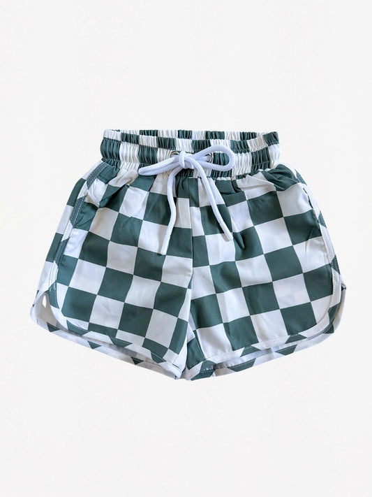 Check Swim Short