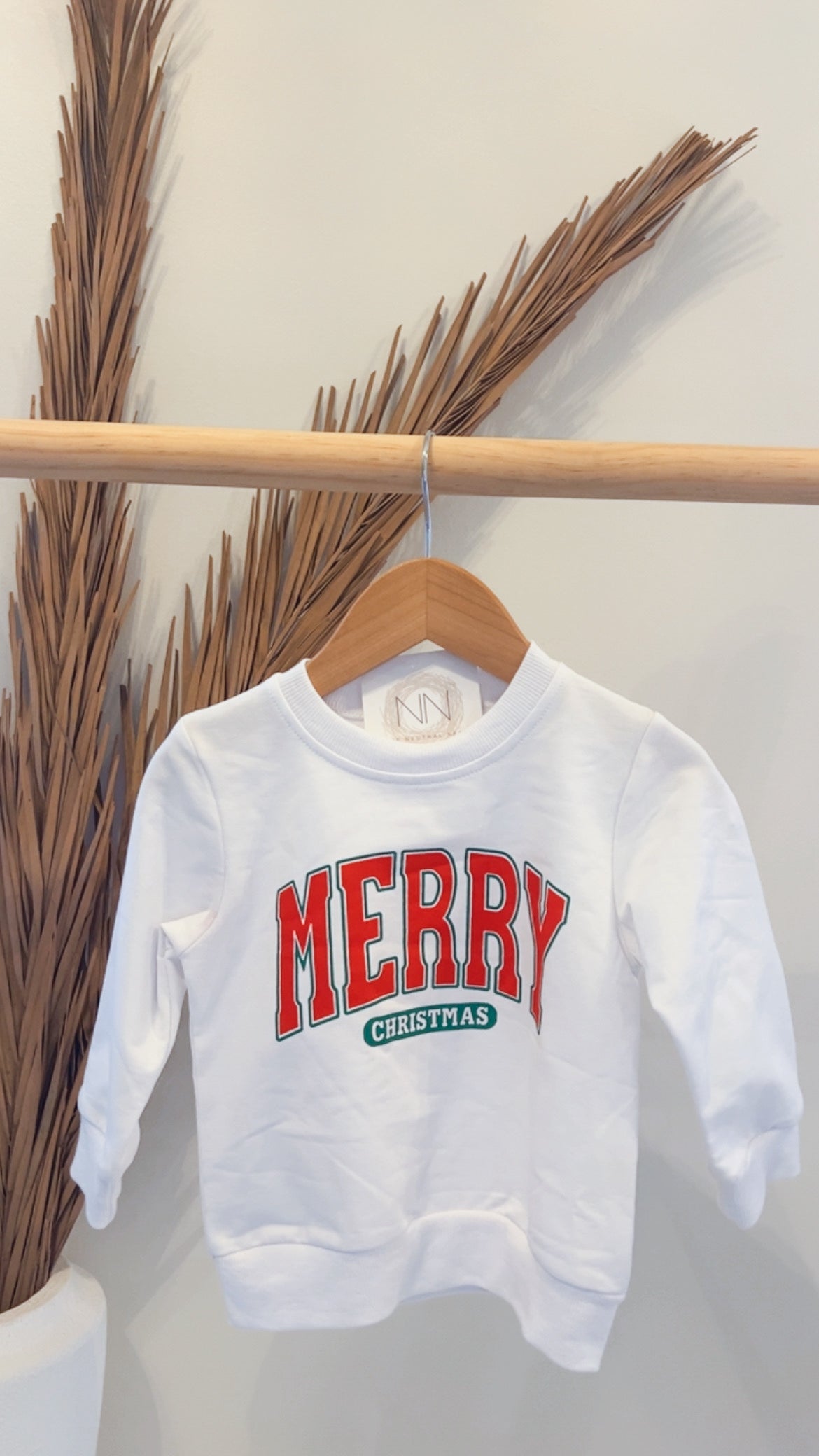 Merry Christmas Varsity Sweatshirt