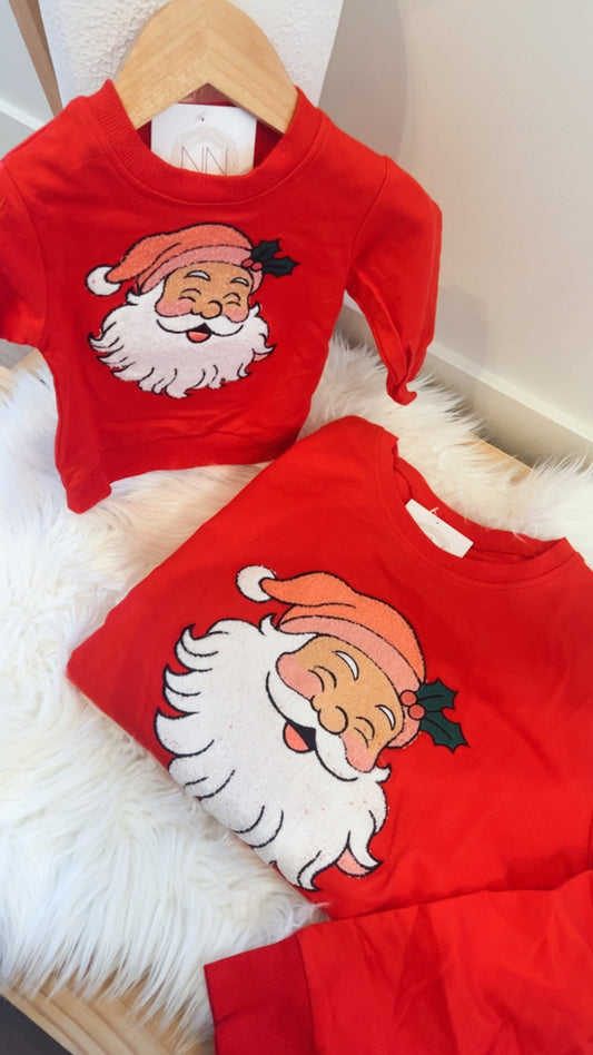 Mommy & Me Santa Sweatshirts