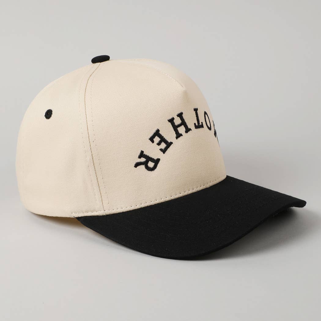 MOTHER Upside Down  Embroidery Cap